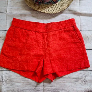 J.CREW factory fiery sunset floral jacquard shorts 6